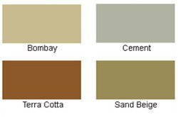Deck & Driveway Stain/Coating Color Chart