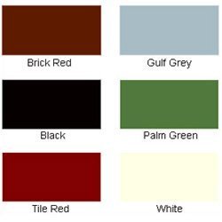 Deck & Driveway Stain/Coating Color Chart